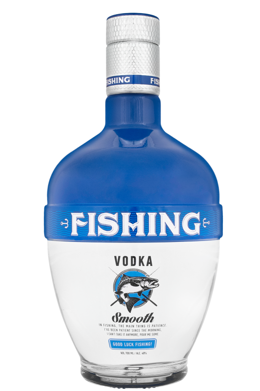 VODKA FISHING BLUE 40%