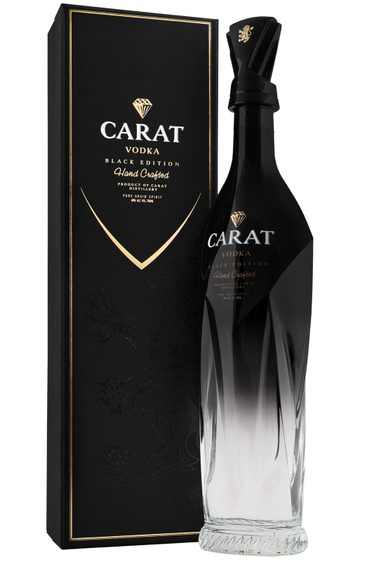 CARAT VODKA  BLACK EDITION 40%