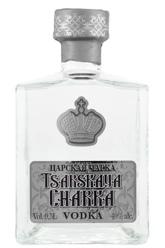 TSARSKAYA CHARKA VODKA SILVER 40%